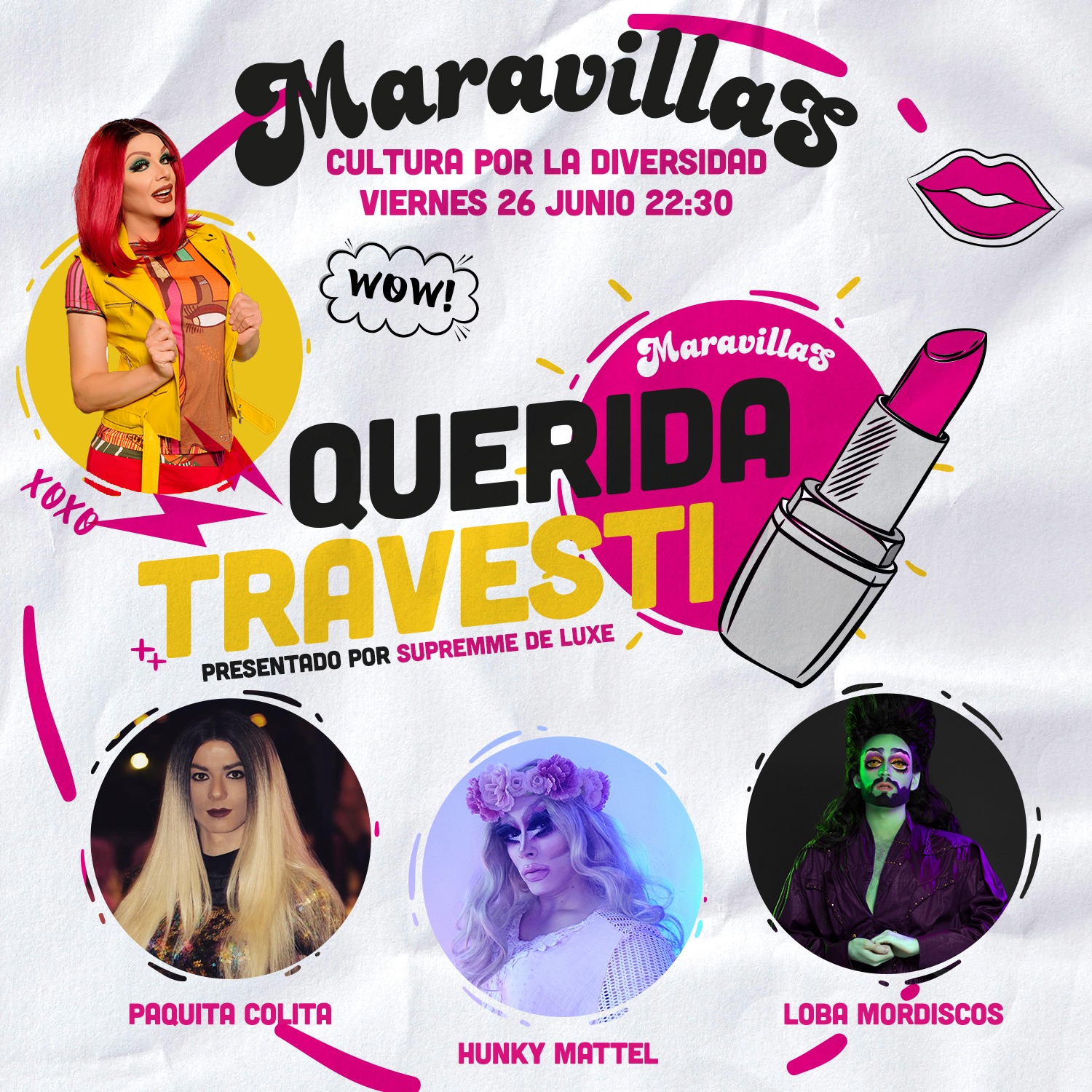 I Gala Querida Travesti en Maravillas Club (Madrid) en Madrid