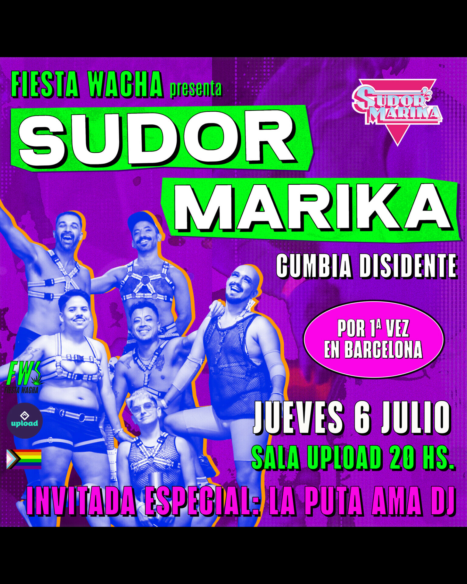 Sudor Marika + La Puta Ama en Barcelona