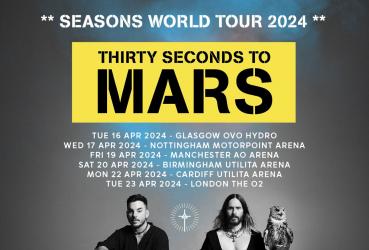 Concierto de Thirty Seconds to Mars en Birmingham